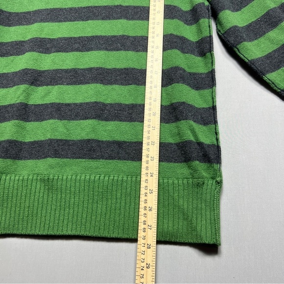 American Eagle AE Vintage Fit Sweater Men’s Size Large Green Cotton/Wool - Picture 6 of 9